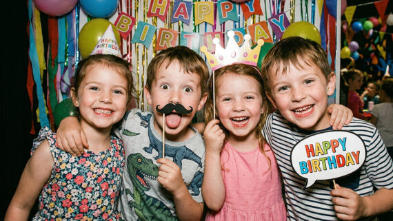 Fotobox-Kinderparty